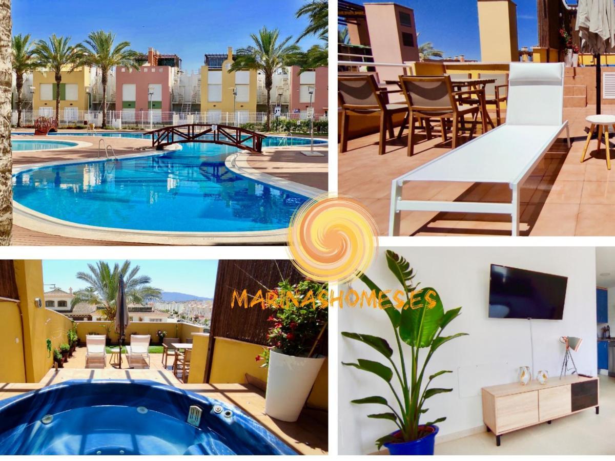 Agua Marinas - Tu Atico Con Jacuzzi Privado! Lägenhet Vera Exteriör bild