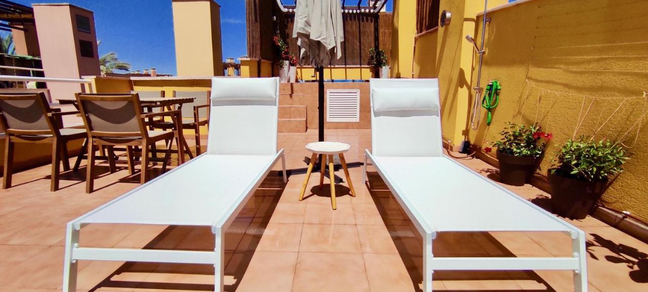 Agua Marinas - Tu Atico Con Jacuzzi Privado! Lägenhet Vera Exteriör bild