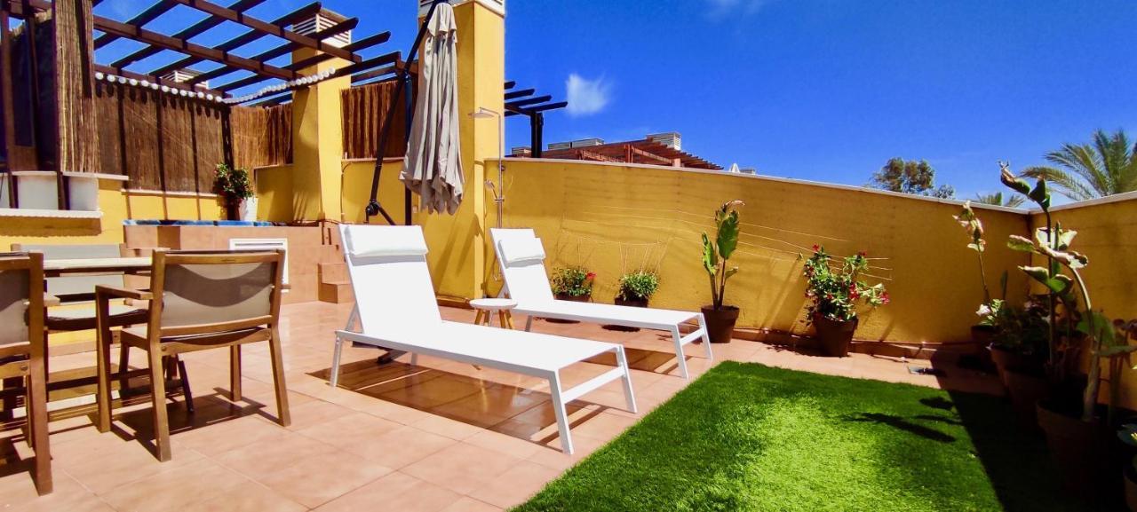 Agua Marinas - Tu Atico Con Jacuzzi Privado! Lägenhet Vera Exteriör bild